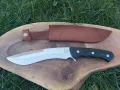 Голям ловен нож с кожена кания,фултанг, снимка 1