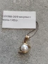 Златна висулка с перла 1.43гр 14карата , снимка 2