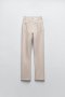 Нов Zara кожен панталон с цепки, размер 38(S/M), снимка 6