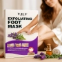 Ексфолираща маска за крака V.H.V – премахва грубата кожа и мазолите само за 1 процедура, снимка 1