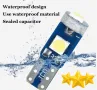 Нови 10 бр. малки габаритни крушки за арматурно табло T5 3SMD LED супер ярък 3030 LED за вътрешно , снимка 16