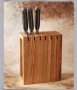 Бутикови стойки за ножове – ръчна изработка от естествено дърво, снимка 3
