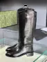 Gucci Дамски Ботуши Гучи - Черни Или Кафеви Код E168, снимка 16