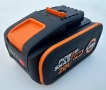 WORX WA3644 - Акумулаторна батерия 20V 4.0Ah 11.2024г., снимка 1