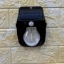 Соларна лампа, Led крушка със соларен панел, за стена, снимка 2