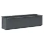 vidaXL Сандъчета за цветя за европалети 12 бр сиви 36x13,5x9,5 см PP, снимка 6
