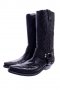 BUFFALO - нови черни кафяви каубойски байкърски кожени ботуши разни номера, снимка 7