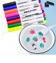 Магическа писалка за рисуване, маркер с плуващо мастило Digital One SP00682 G-801 за деца, 8 цвята