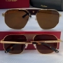 Cartier Мъжки слънчеви очила с кожа 3 цвята, снимка 6