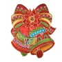 5337 Хартиена 3D коледна украса за стена Камбанки, 23 cm, снимка 1