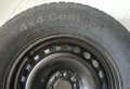 215/75R16 M+S Гума с джанта Continental Contact за SUV 4x4, снимка 2