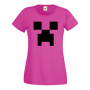 Дамска тениска Creeper Face 1 майнкрафт Minecraft,Игра,Забавление,подарък,Изненада,Рожден Ден., снимка 10
