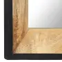 vidaXL Огледало, 110x50 см, мангово дърво масив, снимка 3