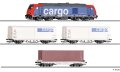Начален комплект с локомотив TRAXX и три вагона SBB Tillig 01501, снимка 1 - Колекции - 40876995