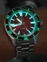 ЦЕНА САМО ЗА ДНЕС!!! Zelos Swordfish 40mm SS 'Crimson Red', снимка 2