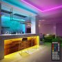 RGB LED лента, 10 м Bluetooth/Дистанционно управление, многоцветна, снимка 4