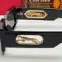 Слънчеви очила Cartier Panther Edition правоъгълни нови, черно и бяло, снимка 4