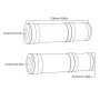 Сини антиплъзгащи ръкохватки за мотор и ATV 126 mm, снимка 4