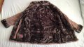 Кожено яке, палто, велур, кафяво "Gallery" №40, снимка 4