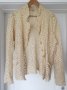 Дамска бежова жилетка Wood, снимка 1