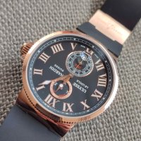 Мъжки луксозен часовник Ulysse Nardin Le Locle Suisse Marine Chronometer , снимка 2 - Мъжки - 44225144
