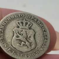 10 стотинки 1888 година , снимка 2 - Нумизматика и бонистика - 41769361