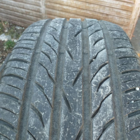 2бр PLATIN 225/55R16' M+S ДОТ0120 и 7.7мм мек грайфер, снимка 1 - Гуми и джанти - 36321646