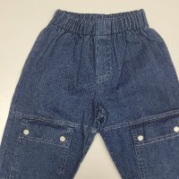 Детски дънки с джобчета, снимка 3 - Детски панталони и дънки - 33899236