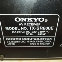 ONKYO TX-SR600E RECEIVER-ВНОС SWISS 2103221845, снимка 18 - Ресийвъри, усилватели, смесителни пултове - 36185318