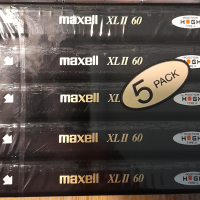 Maxell XL II 60 хромни аудио касети OVP , снимка 5 - Аудио касети - 43823068