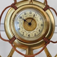 Стар Немски Настолен Механичен Часовник Юнгханс Junghans , снимка 8 - Антикварни и старинни предмети - 42331966