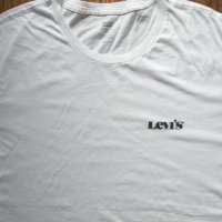 Levis Crewneck Graphic - страхотна мъжка тениска КАТО НОВА 3ХЛ, снимка 5 - Тениски - 40257002