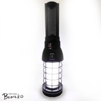 Батерийна лампа със статив ELEDTRIK с 360° работна светлина и функция за фенерче, Германия, снимка 1 - Външни лампи - 41606900