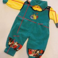 Разпродажба Нов бебешки гащеризон с блузка, снимка 2 - Комплекти за бебе - 39936577