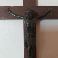Стар кръст , Исус Христос 25х12.5см, снимка 6 - Други ценни предмети - 41394435