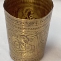 Бронзова чаша, снимка 2 - Антикварни и старинни предмети - 38781303