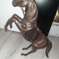 стар кожен кон, снимка 3 - Антикварни и старинни предмети - 41924119