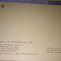 ЛОТ 4 МНОГО КРАСИВИ РЕДКИ СТАРИ ПОЩЕНСКИ КАРТИЧКИ ТЕМА СССР РИСУНКИ 33416 , снимка 8 - Филателия - 38790424