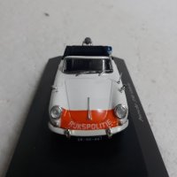 Porsche 356 Cabrio.Chevrolet Bell Air.Mercedes 180 d.Police Cars.1.43 Edition Atlas Collections. , снимка 15 - Колекции - 40145918