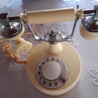 Ретро телефон , снимка 7 - Антикварни и старинни предмети - 41488163
