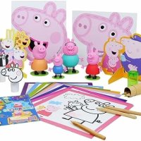 Нов Peppa Pig комплект колекционерски фигури Деца Подарък коледа, снимка 1 - Други - 42342909