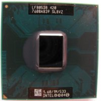 Процесор за лаптоп Intel lf80538 420 Socket PPGA478 1.6Ghz/1M/533, снимка 1 - Процесори - 41853647