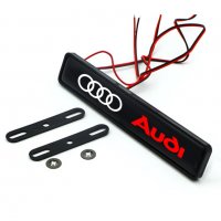 Audi светеща емблема Ауди лого, снимка 3 - Аксесоари и консумативи - 39940046