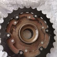 Венец на резба Shimano  - 6 скорости, снимка 3 - Части за велосипеди - 33868278