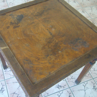 Старинна маса с резба, снимка 3 - Маси - 44610408