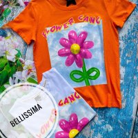 Дамски тениски flower 2 цвята , снимка 1 - Тениски - 40667772