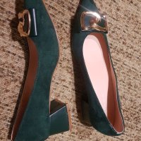 Нови зелени обувки, н.39, снимка 2 - Дамски ежедневни обувки - 40683161