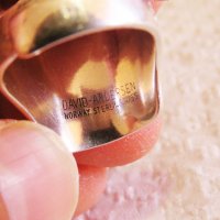 Стар масивен мъжки сребърен пръстен, викингски  сребърен пръстен сребро 925 серия Viking, снимка 8 - Пръстени - 35865870