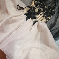 Бална рокля от две части ХS + чанта , снимка 6 - Рокли - 36577893
