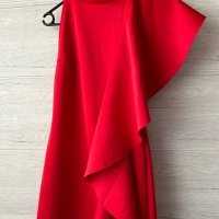 Официална червена рокля, снимка 3 - Рокли - 40403806